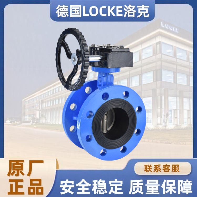 进口法兰式蝶阀